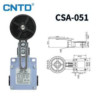 Interruptor de Límite Micro CNTD Changde CSA-051, Interruptor de Rodillo Impermeable y Resistente al Aceite con Máx. Corriente 10A - Product Image 4
