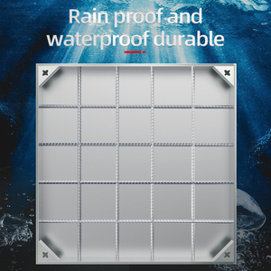 Chinese Leverancier Rioolafdekkingen Duurzame Roestvrijstalen Vierkante Putdeksel 500*500 - Product Image 6