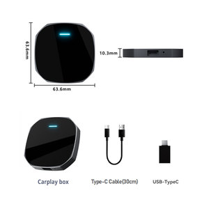 Allwinner H618 Android Box para coche adaptador inalámbrico carplay cerrado Android 12 carplay dongle con YouTube nefli-x carplay Box - Product Image 3