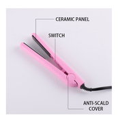Vente en gros pour Chi Mini 2-en-1 Fer à lisser électrique à écran LED de petite taille pour usage extérieur d'hôtel de ménage