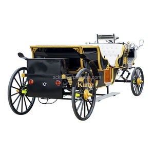 Voiture de tourisme électrique de type calèche de princesse pour mariages, 2 places, 4 places, à batterie - Product Image 2