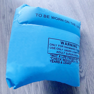 Brazalete Inflable Extra Grande para Niños, Flotador de Seguridad para Natación, Color Rosa, Azul, Fucsia, Naranja, Material de PVC - Product Image 2