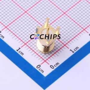 SMA-JE-347A-H13.5-L5.3 RF Coaxial Connector Through hole Component (THT) Connector Board-to-Board Inner Pin 1 3GHz - Product Image 2