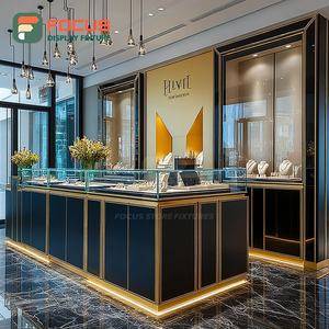 Fabricante de Sistemas de Exhibición de Joyería Minimalistas Personalizados, Mostrador de Exhibición Comercial con Superficie Pulida - Product Image 6