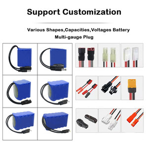 กล่องแบตเตอรี่ลิเธียมไอออนแบบชาร์จได้ AUSPICIOUS 18650 3.6V 3500mAh พร้อมระบบ BMS Lishen ความจุสูง ได้รับการรับรองมาตรฐาน CE ใช้งานได้ 800 รอบ สำหรับ<span class=keywords><strong>เรือ</strong></span> - Product Image 6