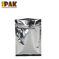 Faible MOQ, sachet plat imprimé en gravure de qualité alimentaire pour sachet de thé à 3 soudures latérales, résistant à l'humidité, sachet sous vide en PE, petit échantillon