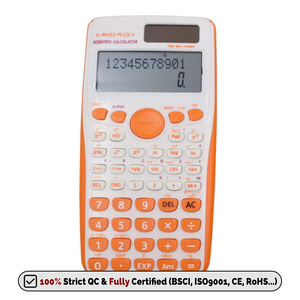 Calculadora Científica Solar, calculadora matemática electrónica, calculadora de función estudiantil para examen escolar - Product Image 4