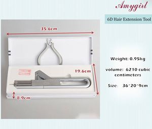 Conectores de Acero Inoxidable 6D para Máquina de Extensiones de Cabello, para Uso Comercial - Product Image 5