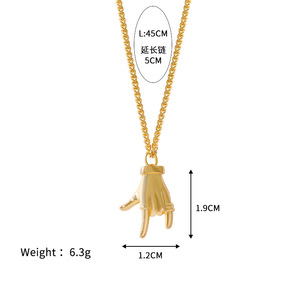 Collier gestuel best-seller pour femmes et hommes, bijoux en <span class=keywords><strong>langue</strong></span> des signes, cadeau, pendentif géométrique <span class=keywords><strong>signe</strong></span> de main « <span class=keywords><strong>Je</strong></span> <span class=keywords><strong>t</strong></span>'<span class=keywords><strong>aime</strong></span> » / Collier d'amour ASL - Product Image 6