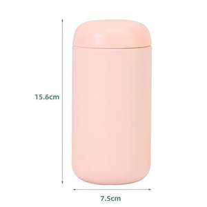 Vaso Térmico de Café de 400 ml con Logotipo Personalizado, Interior de Cerámica y Protección Antisalpicaduras, Taza de Viaje de Acero Inoxidable con Aislamiento al Vacío - Product Image 2