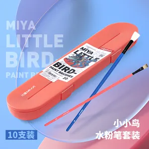 MIYA Little Bird Paint Brushes Paint Brush Set 10 PCS Best Seller OEM ODM Wholesale Art Supplies