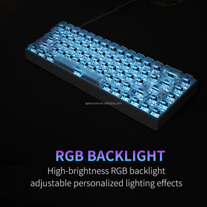 Teclado de aluminio con forma de barco para computadora y portátil, diseño personalizado. - Product Image 2