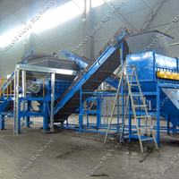 Línea de Producción de Reciclaje Totalmente Automática, Sistema de Trituración de Neumáticos, Máquina de Reciclaje de Caucho para la Fabricación de Gránulos de Caucho