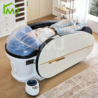 Table de lavage de cheveux multifonctionnelle électrique moderne, intelligente et confortable, lit de massage pour salon de coiffure