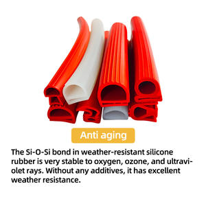 פס איטום מסיליקון עמיד לשמן, עמיד בחום, עמיד בפני מזג אוויר ועמיד בטמפרטורות גבוהות, פופולרי בסין. - Product Image 4