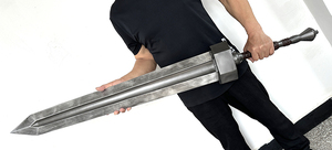 <span class=keywords><strong>Épée</strong></span> <span class=keywords><strong>de</strong></span> jouet Elden Rings <span class=keywords><strong>Guts</strong></span> Great Sword en FRP <span class=keywords><strong>de</strong></span> 139 cm pour cosplay et collection, 2,2 kg - Product Image 4