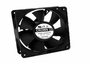 พัดลมแบบแกน DC รุ่น Crown 12038 SERVERT1 สำหรับเครื่องดื่ม - Product Image 1
