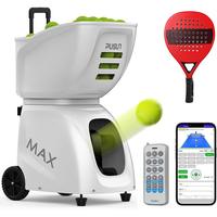 Máquina Lanzapelotas de Pádel Premium Modelo 2026 PUSUN, Robot Automático para Práctica de Tenis, Sistema de Servicio con Velocidad y Efecto Ajustables