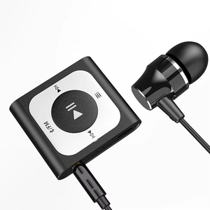 เครื่องเล่น MP3 แบบพกพา BT 5.0 น้ำหนักเบาพิเศษ พร้อมวิทยุ FM และคลิปหนีบหลัง เหมาะสำหรับวิ่งจ๊อกกิ้งและออกกำลังกาย ขายส่งจากโรงงาน - Product Image 3