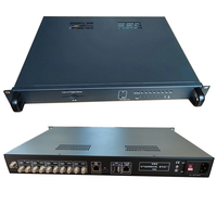 Modulador Digital CATV 5 FTA DVB-S2 DVB-C DVB-T ISDBT Sintonizador con Salida IP y RF Receptor de TV Satelital de Alta Definición
