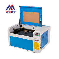 Cnc co2 6040 laser gravure machine de découpe pour bois cuir bijoux chaussures en plastique timbre laser gravé