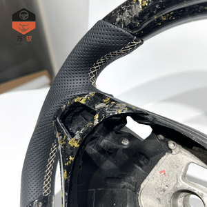 Volant sport <span class=keywords><strong>M</strong></span> en Alcantara couleur or, fibre de carbone, directement de l'usine, pour BMW E90 E91 E92 E93 X5 F15 X6 F16 F10 F30 F32 F36 - Product Image 2
