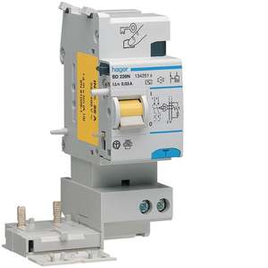 BD226N Personalizzabile con blocco differenziale Hager 2P 25A tipo AC 30mA 2M - Product Image 1