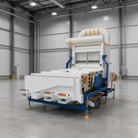HELIDA 2025 Nouvelle Machine de Nettoyage de Grains Motorisée Haute Productivité et Durable pour l'Agriculture, Combinée à un Nettoyeur de Blé - Prix