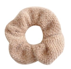 רצועת שיער מגולגלת צמר קטיפה חוט ראש רצועת שיער גומי פשוט אביזרי שיער - Product Image 1