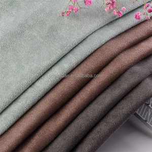 قماش ستائر من الألياف الدقيقة المخملية مزدوج الجانب متوسط الوزن قابل للتمدد بلون مخصص للملابس والأرائك - Product Image 6