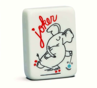 Jeu de Mahjong Panda Cartoon en Boîte Magnétique Deluxe Pliable avec Règles Modernes et Motifs Traditionnels Chinois, Idéal pour les Fêtes