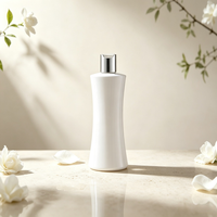 Bouteille PET cylindrique de 20/75/260/400 ml avec pulvérisateur à pompe, conteneur cosmétique vide pour emballage de soins de la peau, shampooing et lotion