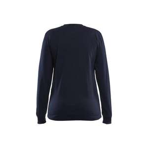 BLAKLADER - 346717378900XXL Camiseta mujer resistente al fuego manga larga Azul Marino-EAN 7330509926383 ROPA DE TRABAJO RESISTENTE A LLAMAS - Product Image 2