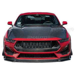 Décoration extérieure de pare-chocs avant de voiture, déflecteur de vent pour Ford Mustang 2024+, kit carrosserie, accessoires auto - Product Image 3