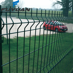 แผงรั้วลวดตาข่ายเชื่อม 3 มิติ เคลือบพีวีซี ประกอบง่าย สำหรับใช้งานกลางแจ้ง รั้ว 3 มิติ - Product Image 3