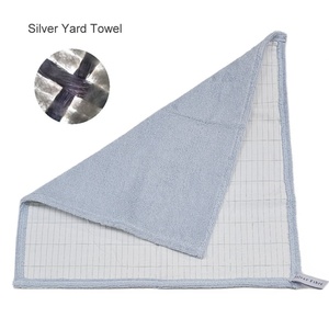 Serviettes de visage en coton écologiques à séchage rapide, 95% coton doux tricoté, couleur unie, 35x35cm, carrées, multi-usages, pour la maison, le bureau, les voyages - Product Image 2