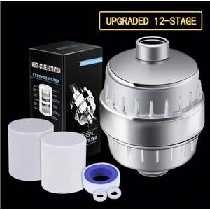 Filtro de Ducha Universal de Carbón Activado de 15 Etapas para Exteriores, Elimina el Cloro, Alto Rendimiento para Ablandar el Agua - Product Image 4