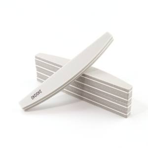 <span class=keywords><strong>Lima</strong></span> <span class=keywords><strong>de</strong></span> Uñas Profesional Desechable Personalizada <span class=keywords><strong>de</strong></span> Doble Cara, Esponja Gris, <span class=keywords><strong>Grano</strong></span> 100/180, con Logotipo, Forma <span class=keywords><strong>de</strong></span> Media Luna, para Manicura - Product Image 4