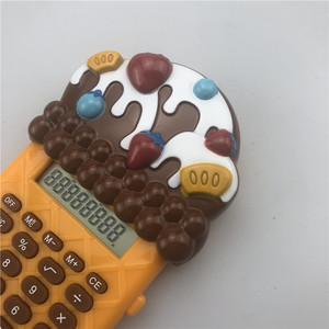 Cute Ice Cream Shaped Calculator 11X7X2CM 8 Digits Battery Powered For Children - Product Image 3
