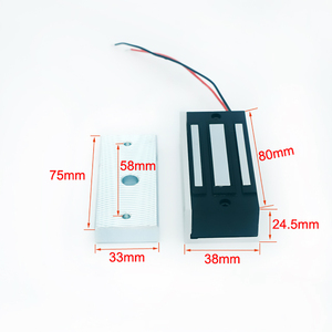Landa LDML0060 Elektro magnetisches Schloss 12V 24V DC 60kg Mini-Türschloss - Product Image 6