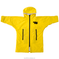 Peignoir à langer imperméable avec capuche-Peignoir surdimensionné à séchage rapide pour adultes/enfants Utilisation de la plage/natation