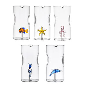 Tazza per Acqua in Vetro Trasparente a Forma di Pesce Oceanico, Tazze da Caffè Uniche per Regali Quotidiani e Decorazioni Matrimoniali - Product Image 1