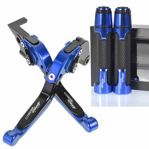 Pièces d'assemblage de freins de moto NINJA650 <span class=keywords><strong>Ninja</strong></span> <span class=keywords><strong>650</strong></span>, CNC en aluminium anodisé, couleur, leviers de frein et d'embrayage pliables et extensibles, poignées - Product Image 2