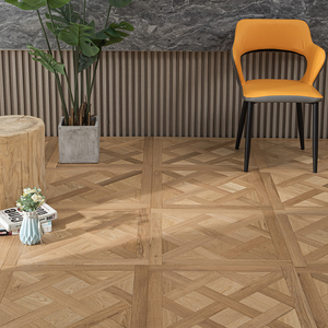 Parquet Versailles en chêne brossé multicouche ISO9001, couleur naturelle, grade AB, écologique, T&G, 14 mm, 15 mm, 18 mm, pour projet de rénovation - Product Image 2