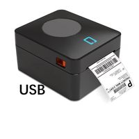 Étiquettes FBA thermiques directes de 110mm, impression d'imprimantes de codes à barres de bordereau d'expédition USB à dents bleues