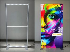 Caja de Luz Publicitaria Plegable <span class=keywords><strong>LED</strong></span> SEG de Tela con Marco de PVC y Fondo Personalizado ADMAX, sin Herramientas, para Ferias Comerciales y Exposiciones - Product Image 4