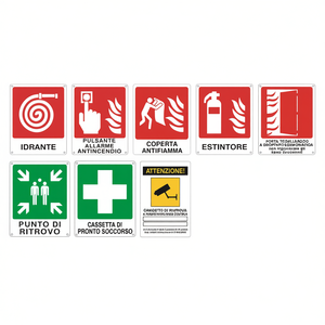 Juego de Señales de Incendio y Seguridad TTAKE para Uso en Emergencias y Evacuaciones - Product Image 2