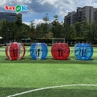 Ballon de Football géant transparent, gonflable, en verre, pour hommes et femmes