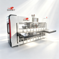 Máquina de Coser Cajas de Cartón Corrugado de Doble Pieza, de Alta Velocidad, 2500 Servomotores, con Cambio de Tamaño Eléctrico y Control PLC con Conteo Automático