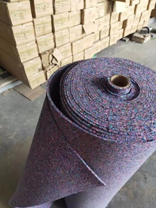 Rouleau de revêtement de sol acoustique insonorisant en <span class=keywords><strong>caoutchouc</strong></span>, matelas d'isolation phonique et d'amortissement des vibrations pour terrain de badminton - Product Image 4